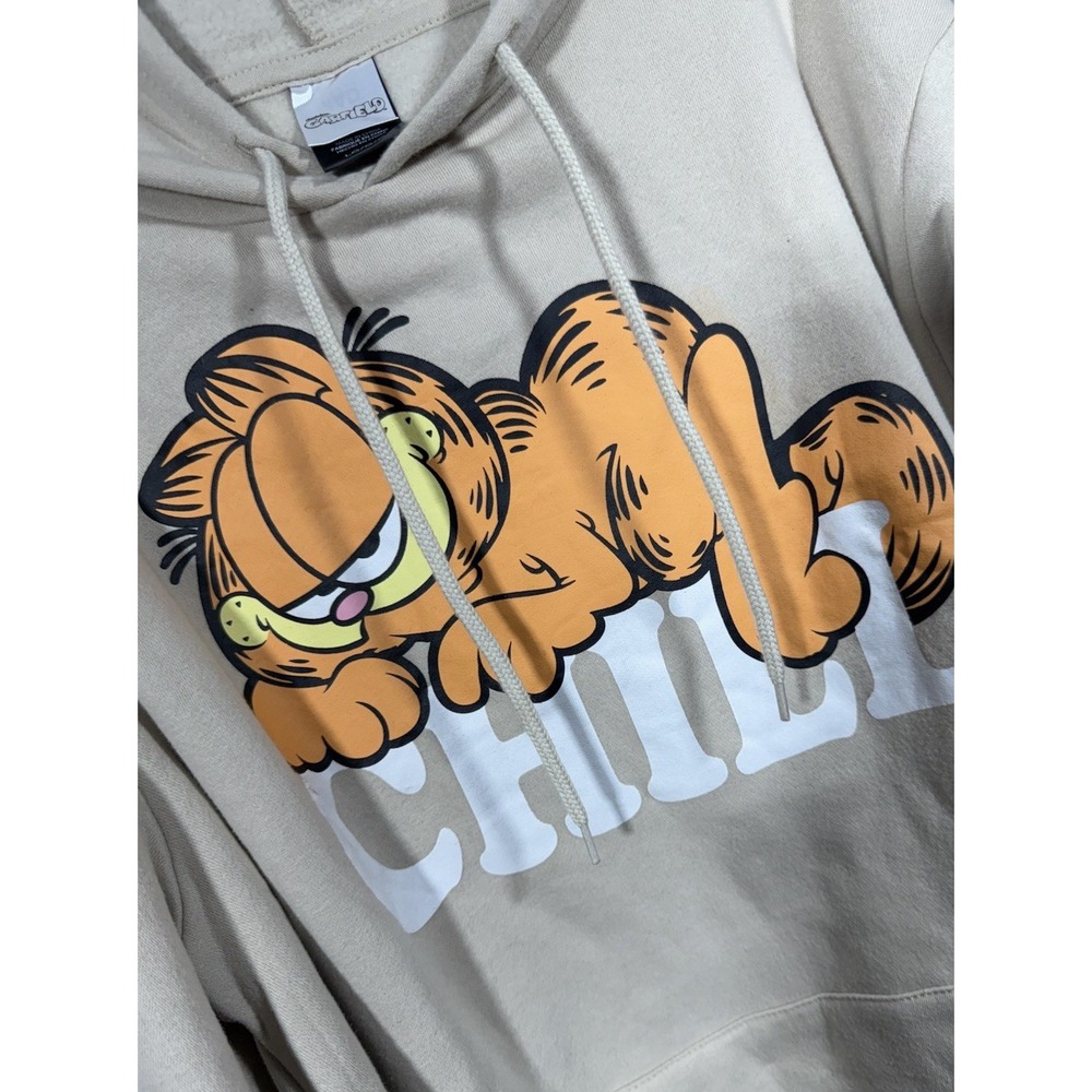 garfield hoodie size‎ Large sweatshirt